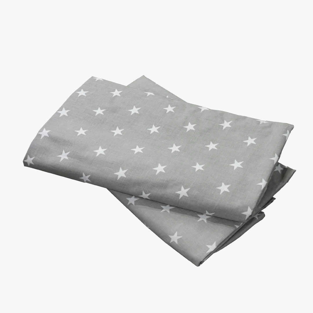 Hausbett-Vorhang Frida, grau, 146x298 cm