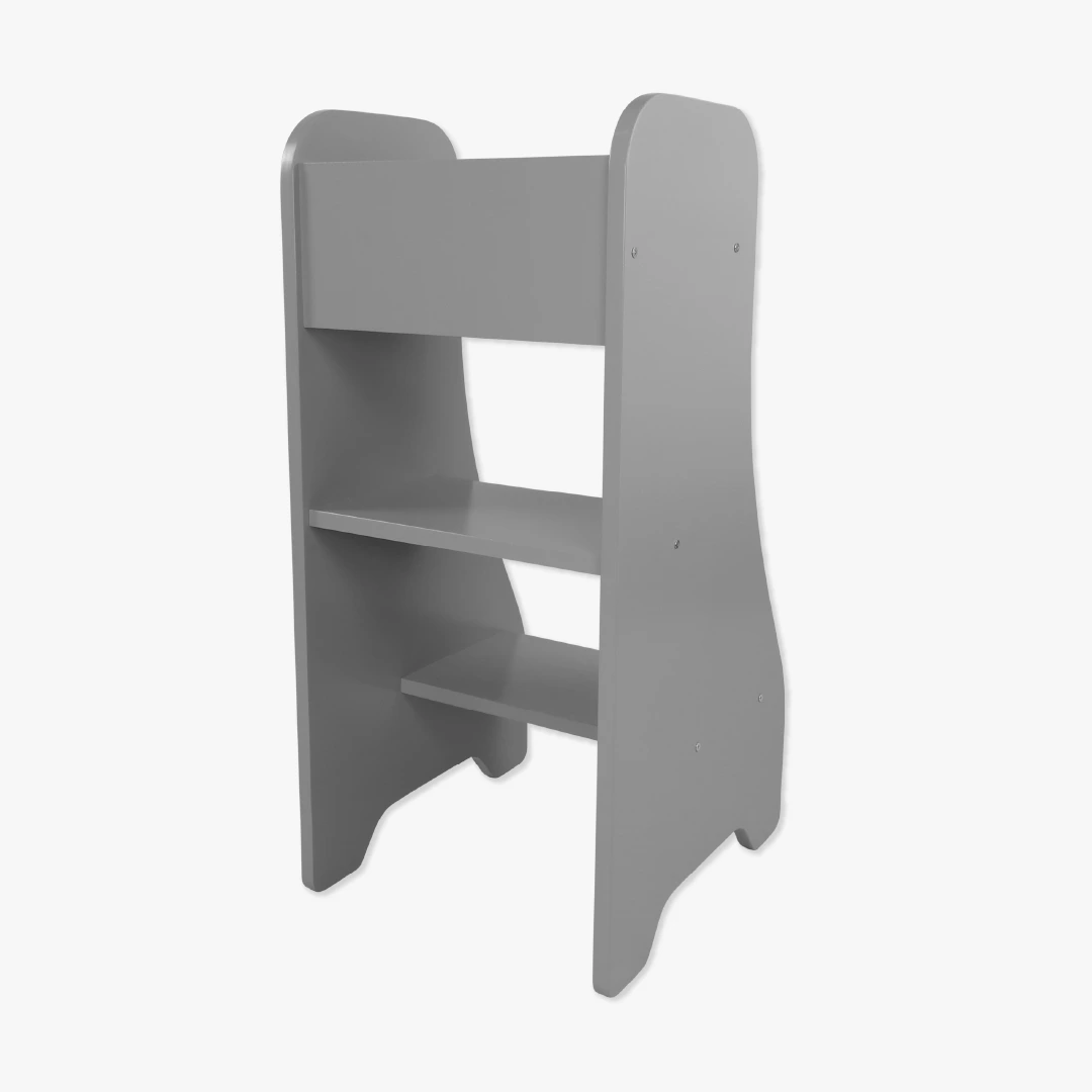 Ausstellungsstück: Entdeckerturm Turmine, Montessori Lernturm, grau, 43x94x50 cm