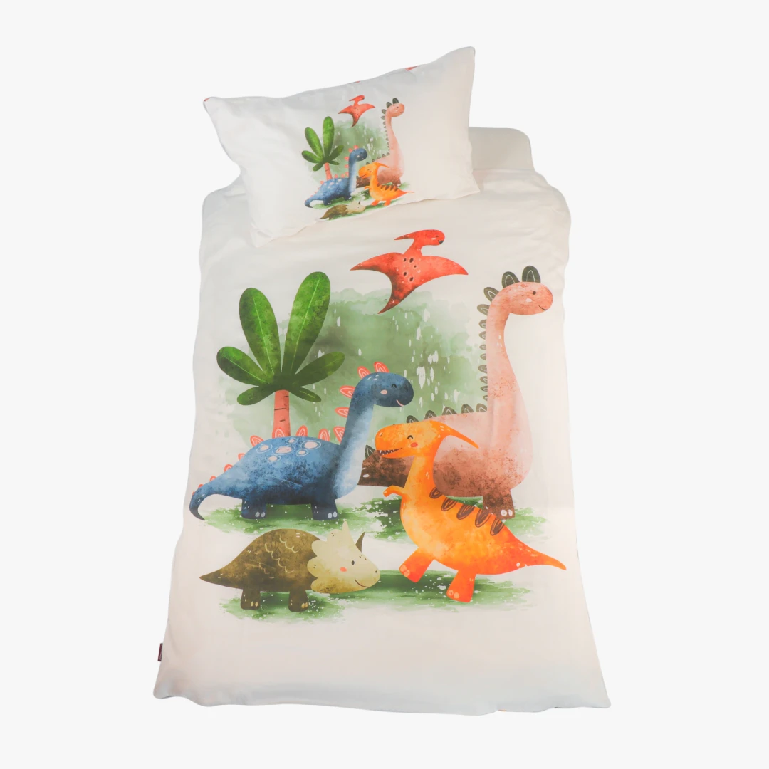Kinderbettwäsche-Set Tekla, weiß, 100x135 cm